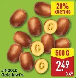 ALDI JINGOLD Gele kiwi's aanbieding