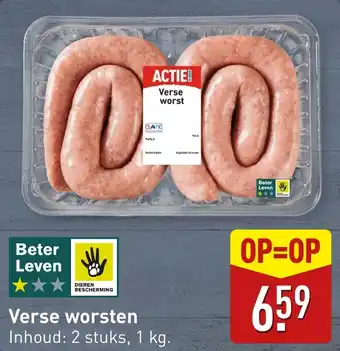 ALDI Verse worsten aanbieding