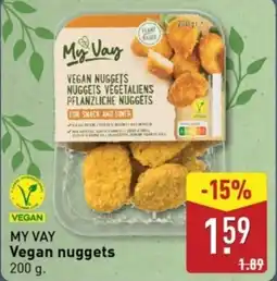 ALDI My vay vegan nuggets aanbieding