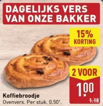 ALDI Koffiebroodje aanbieding