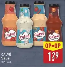 ALDI Calvé saus aanbieding