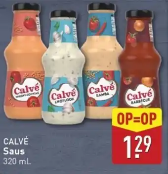 ALDI Calvé saus aanbieding