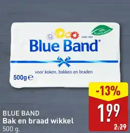 ALDI BLUE BAND Bak en braad wikkel aanbieding