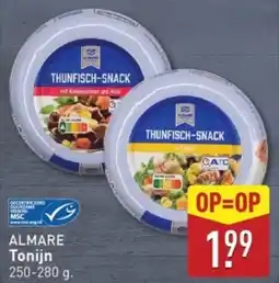 ALDI Almare tonijn aanbieding