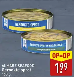 ALDI ALMARE SEAFOOD Gerookte sprot aanbieding