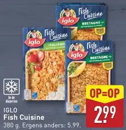 ALDI IGLO Fish Cuisine aanbieding