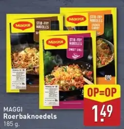 ALDI Maggi roerbaknoedels aanbieding