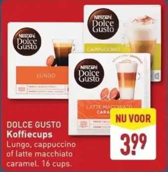 ALDI Dolce gusto koffiecups aanbieding