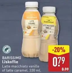 ALDI Barissimo ijskoffie aanbieding