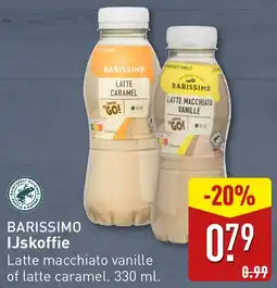 ALDI BARISSIMO IJskoffie aanbieding