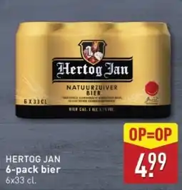 ALDI Hertog jan 6-pack bier aanbieding