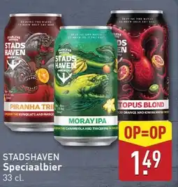 ALDI STADSHAVEN Speciaalbier aanbieding