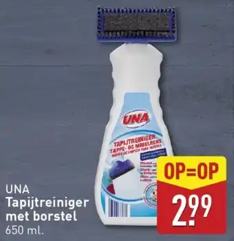 ALDI UNA Tapijtreiniger met borstel aanbieding