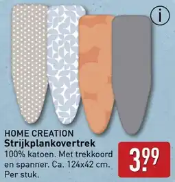 ALDI HOME CREATION Strijkplankovertrek aanbieding