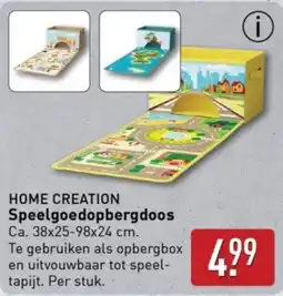 ALDI Home creation speelgoedopbergdoos aanbieding