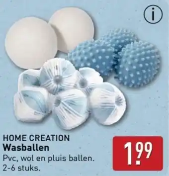 ALDI Home creation wasballen aanbieding