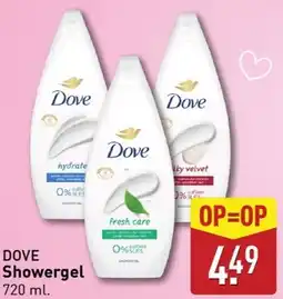 ALDI DOVE Showergel aanbieding