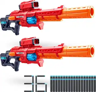 Bol.com ZURU - XSHOT - Excel Ranger X8 Blaster Pakket van 2 (36 dartpijlen) van ZURU aanbieding