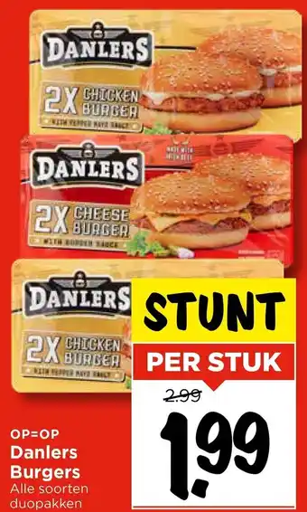 Vomar Voordeelmarkt Danlers Burgers aanbieding