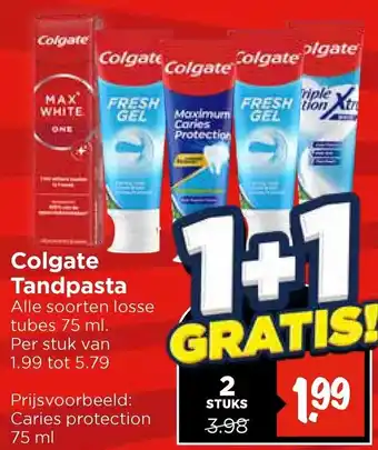 Vomar Voordeelmarkt Colgate Tandpasta aanbieding