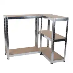 Praxis Kinzo Opbergrek - Stellingkast - 5 Legplanken - Heavy Duty - Max. 750 Kilo - Geen Schroeven - MDF aanbieding