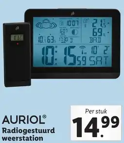 Lidl AURIOL Radiogestuurd weerstation aanbieding