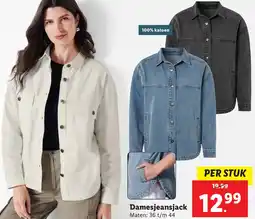 Lidl Damesjeansjack aanbieding