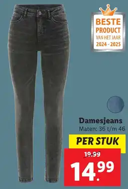 Lidl Damesjeans aanbieding