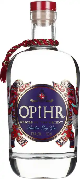 Drankdozijn Opihr Oriental Spiced Gin 70CL aanbieding