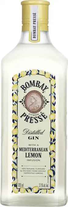 Drankdozijn Bombay Citron Pressé 70CL aanbieding