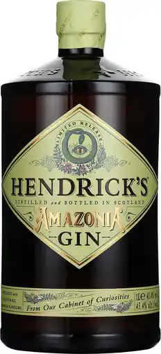 Drankdozijn Hendrick's Gin Amazonia 1LTR aanbieding