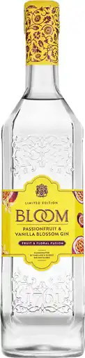 Drankdozijn Bloom Passionfruit & Vanilla Blossom Gin 70CL aanbieding