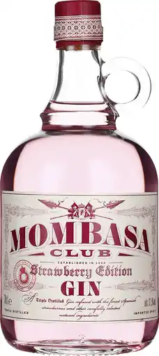 Drankdozijn Mombasa Club Strawberry Gin 70CL aanbieding