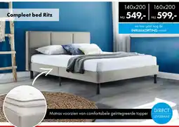 Woonsquare Compleet bed Ritz 140*200 aanbieding