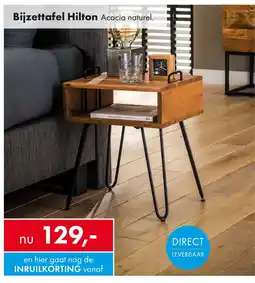 Woonsquare Bijzettafel Hilton aanbieding