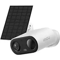 MediaMarkt IMOU Cell Go Full Color Solar Kit Slimme buitencamera Wit aanbieding