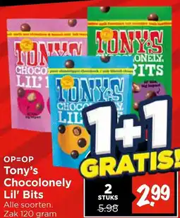 Vomar Voordeelmarkt Tony's Chocolonely Lil' Bits aanbieding