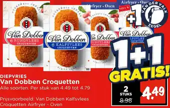 Vomar Voordeelmarkt Van Dobben Croquetten aanbieding