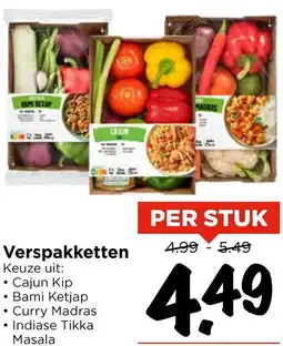 Vomar Voordeelmarkt Verspakketten aanbieding