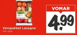 Vomar Voordeelmarkt Verspakket Lasagne aanbieding