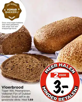 Vomar Voordeelmarkt Vloerbrood aanbieding