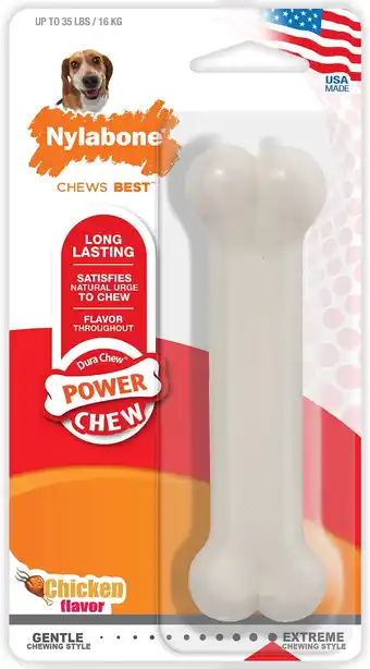 Amazon Nylabone Chicken Dog Chew Giant aanbieding