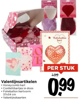 Vomar Voordeelmarkt Valentijnsartikelen aanbieding