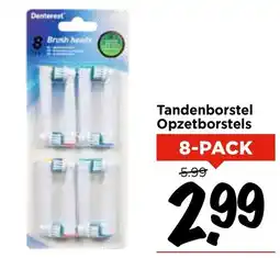 Vomar Voordeelmarkt Tandenborstel Opzetborstels aanbieding