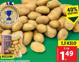 Lidl Gourmandine aardappelen aanbieding