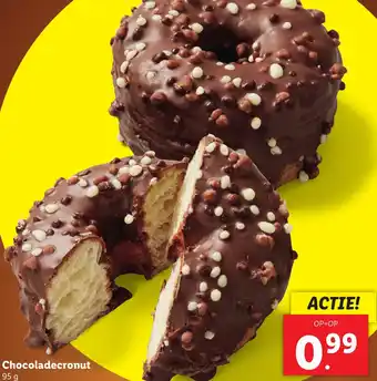 Lidl Chocoladecronut aanbieding