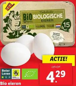 Lidl Bio eieren aanbieding