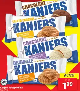 Lidl Kanjers stroopwafels aanbieding