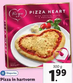 Lidl Pizza in hartvorm aanbieding