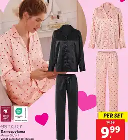 Lidl Esmara Damespyjama aanbieding